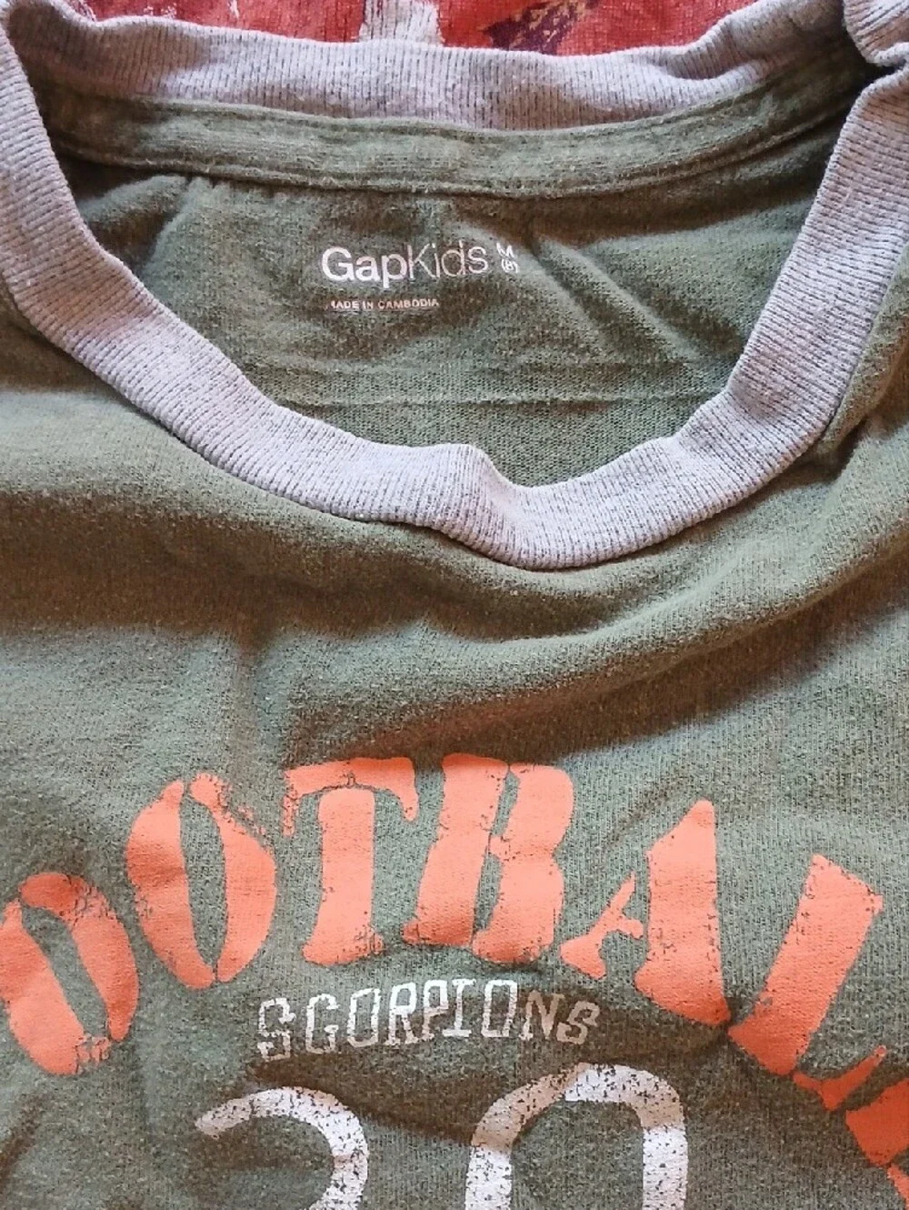 GAP Boys Graphic Tee Bundle - Gray, Green, Neon Green, Blue, Maroon